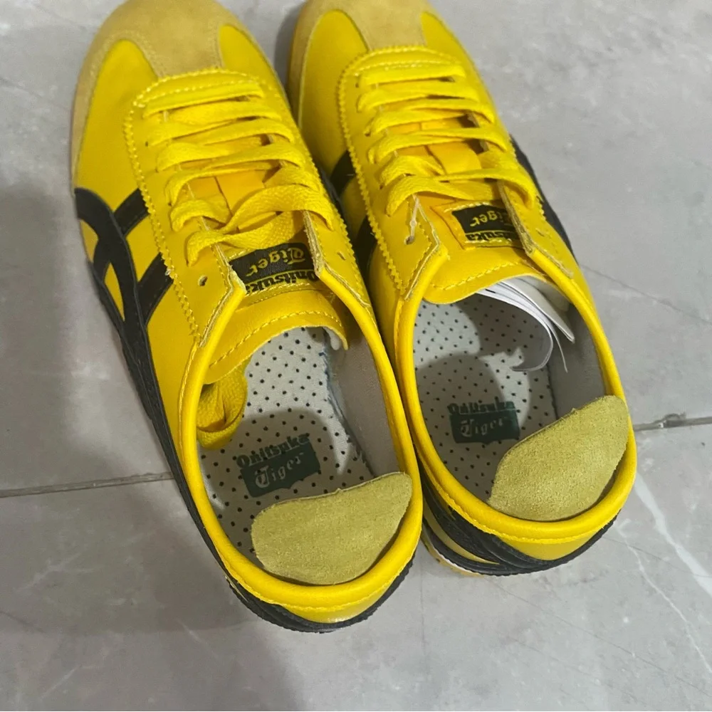 Onitsuka Tiger By Asics Yellow Sneakers - Picture 5 of 8